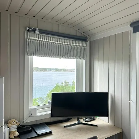 With Views And A Large Terrace In Søgne
