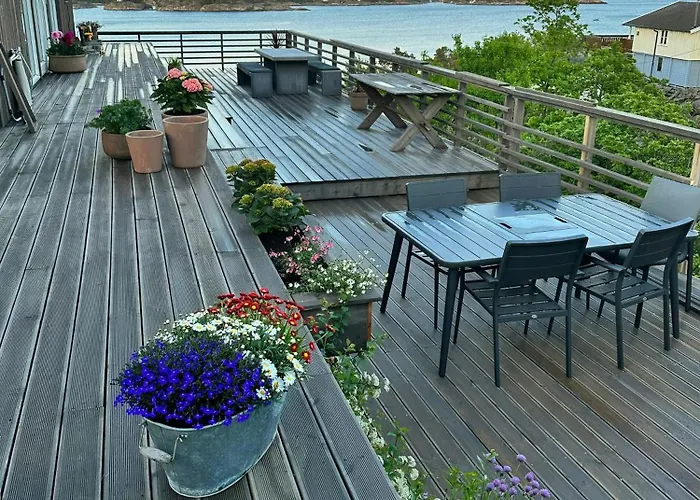 With Views And A Large Terrace In * Søgne