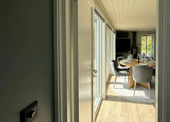With Views And A Large Terrace In Ferienhaus Søgne